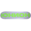 Дека для скейтборда Юнион Team серо-зелёная (grey/green) 31,75′′X8′′ (80.64 X 20.32 см) medium (+ шкурка) Дека для скейтборда Юнион Team серо-зелёная (grey/green) 31,75′′X8′′ (80.64 X 20.32 см) medium (+ шкурка)