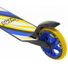 Городской самокат Ridex Flow 125 синий/желтый