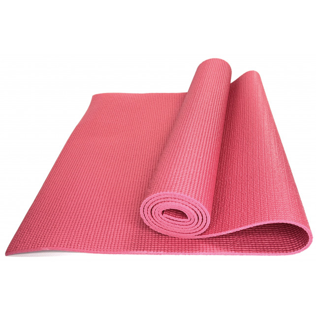 Коврик для йоги и фитнеса ZTOA YM-01 PVC 0,5 см, 173х61 см, красный
