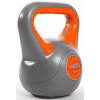 Гиря пластиковая BASEFIT DB-503  8 кг, серый/оранжевый