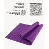 Коврик для йоги STARFIT FM-103 PVC HD 173x61x0,6 см, фиолетовый