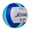 Мяч волейбольный Jogel JV-100, синий/мятный (BC21)
