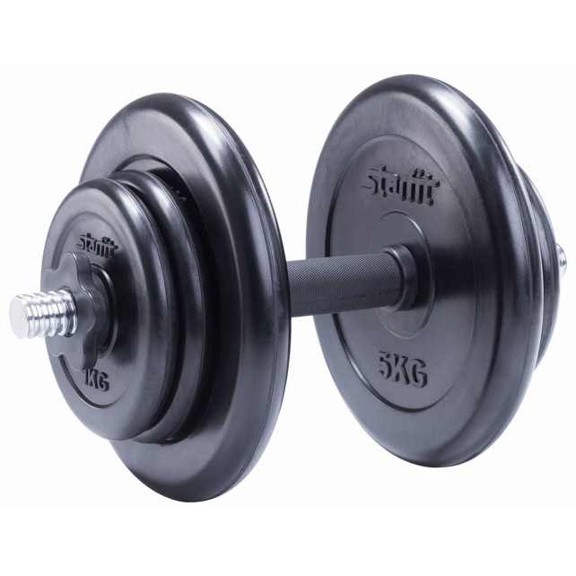 Гантель разборная обрезиненная в коробке STARFIT DB-712 16 кг