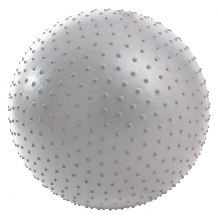Фитбол массажный STARFIT Core GB-301 75 см, антивзрыв, тепло-серый пастель