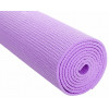 Коврик для йоги и фитнеса STARFIT FM-104 PVC, 0,8 см, 183x61 см, фиолетовый пастель