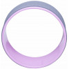 Колесо для йоги STARFIT Core YW-101 32 см, розовый пастель/серый