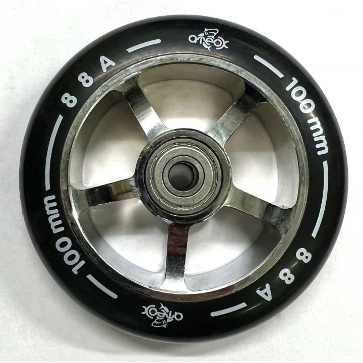 Колесо для трюкового ATEOX AL (100 мм) хром Алюминий
