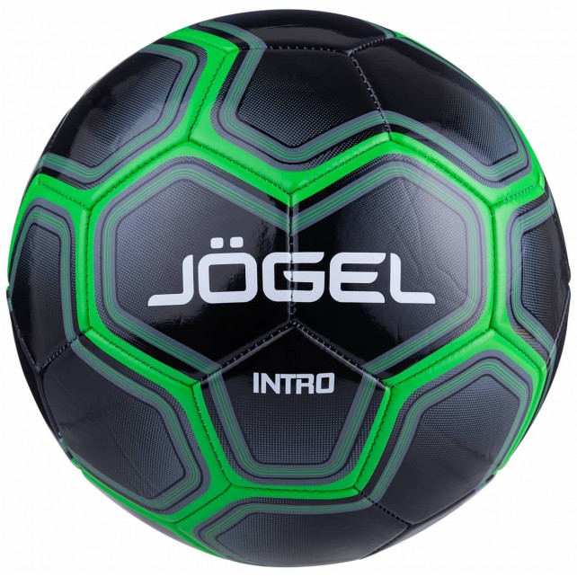 Мяч футбольный Jogel Intro №5, черный (BC20)