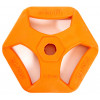 Диск обрезиненный с хватами STARFIT Core BB-205 2,5 кг, d=26 мм, оранжевый