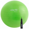 Фитбол STARFIT GB-109 55 см, 900 гр, антивзрыв, с ручным насосом, зеленый