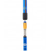 Скандинавские палки BERGER Blade 2-секционные, 77-135 см, синий/красный/желтый