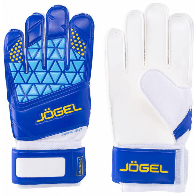 Перчатки вратарские Jogel NIGMA Training Flat, синий (4)